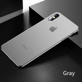 0.26mm Ultra Thin Original PP Case On The For iphone X XR XS Max Full Cover For iphone 6 6s 7 8 PLus Matte Shockproof Slim Case - Amzon World
