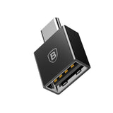 Baseus USB Type C OTG Adapter USBC Type-c Converter For Xiaomi mi 9 Samsung S10 Note 10 Huawei Mate 30 P30 Pro USB-C Connector - Amzon World