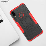 For Xiaomi Redmi Note 7 Case Mi A2 Lite Case TPU & PC Armor Holder Bumper Phone Case For Xiaomi Redmi 7A 7 Note 7 Pro Cover - Amzon World