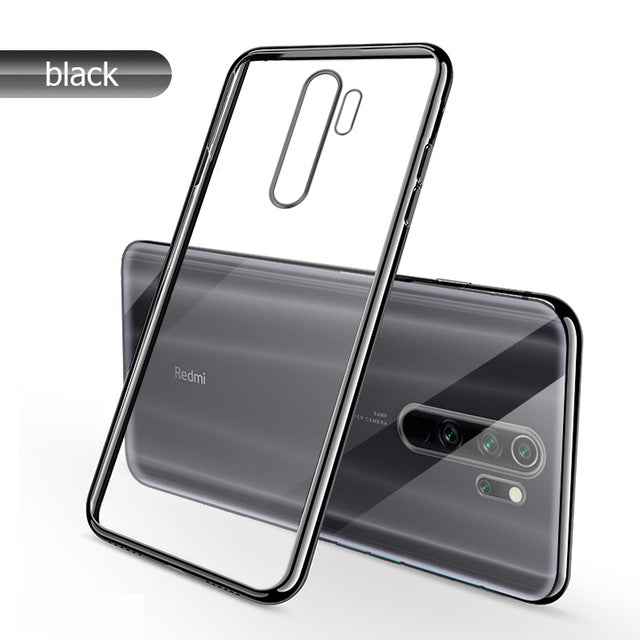 For Xiaomi Redmi Note 8 Pro Case Laser Plating Luxury TPU Soft Clear Cover Xiomi Xiaomi Mi Redmi Note 8 T 8T Note8 8A Phone Case - Amzon World