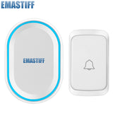 New Home Welcome Doorbell  Intelligent Wireless Doorbell Waterproof 300M Remote EU AU UK US Plug smart Door Bell Chime - Amzon World