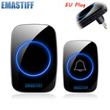 New Home Welcome Doorbell  Intelligent Wireless Doorbell Waterproof 300M Remote EU AU UK US Plug smart Door Bell Chime - Amzon World