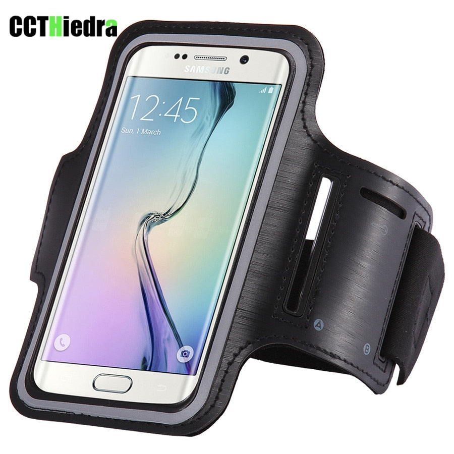 Universal Waterproof Sport Gym Running for Samsung Galaxy S7/S6/S5/S4/S3 A5 A3 Mobile Phone Pouch Bag Case Key Holder Armband - Amzon World