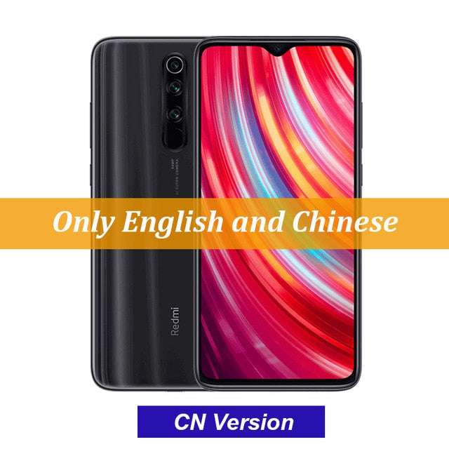 Global ROM Xiaomi Redmi Note 8 Pro 6GB 64GB 64 MP Quad Cameras MTK Helio G90T Smartphone 6.53'' FHD+ 4500mAh 18W QC 3.0 - Amzon World