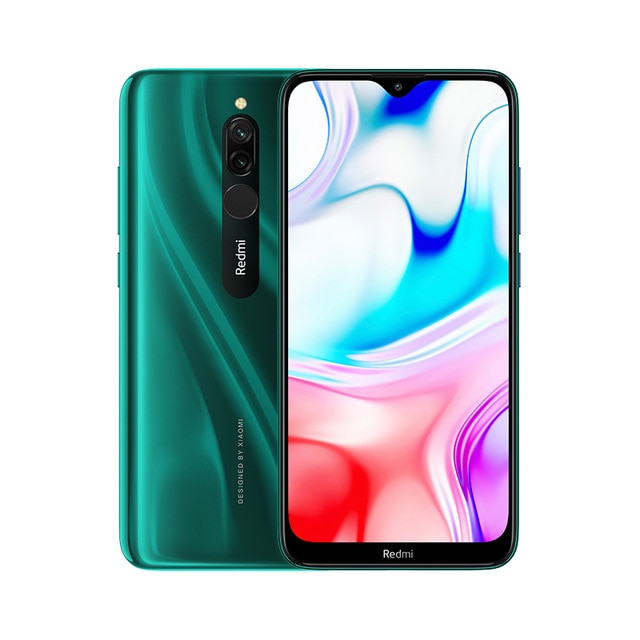 Global Rom Xiaomi Redmi 8 3GB 32GB Snapdragon 439 Octa Core Cellphone 12MP Dual Camera 5000mAh Large Battery Mobile Phone - Amzon World