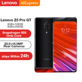 Global ROM Lenovo Z5 Pro GT Snapdragon 855 Smartphone 8GB RAM 256GB 128GB ROM 6.39'' In-Screen Fingerprint 24MP - Amzon World