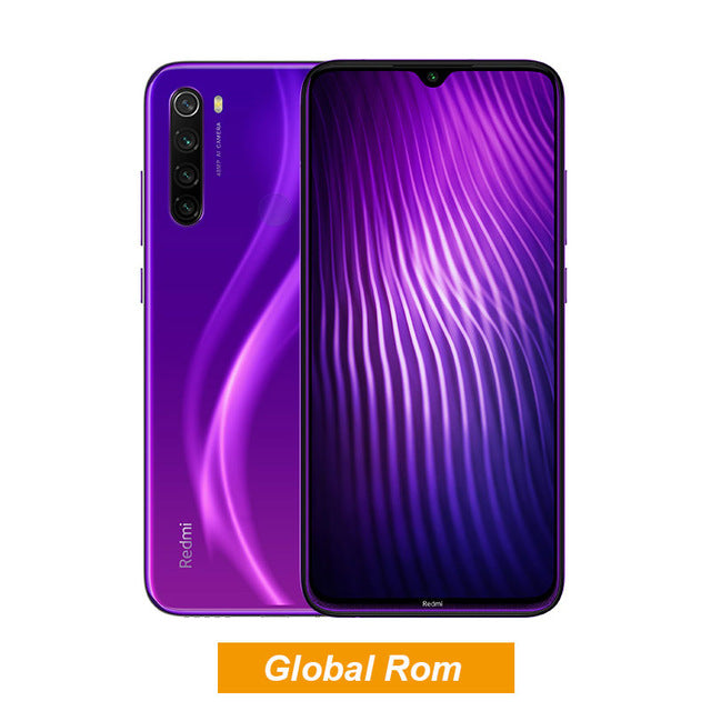 Global ROM Xiaomi Redmi Note 8 4GB 64GB 48MP Quad Cameras Smartphone Snapdragon 665 Octa Core 6.3" FHD Screen 4000mAh - Amzon World