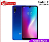Global Rom Xiaomi Redmi 7 4GB RAM 64GB ROM Snapdragon 632 Octa Core 12MP Dual AI Camera Mobile Phone 4000mAh Large Battery - Amzon World