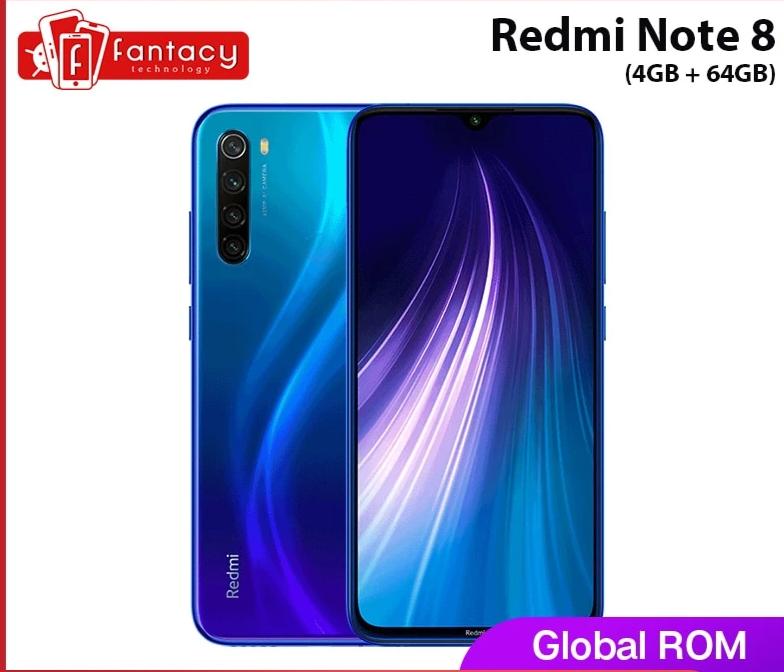 Global ROM Xiaomi Redmi Note 8 4GB 64GB 48MP Quad Cameras Smartphone Snapdragon 665 Octa Core 6.3" FHD Screen 4000mAh - Amzon World