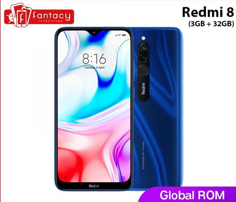 Global Rom Xiaomi Redmi 8 3GB 32GB Snapdragon 439 Octa Core Cellphone 12MP Dual Camera 5000mAh Large Battery Mobile Phone - Amzon World
