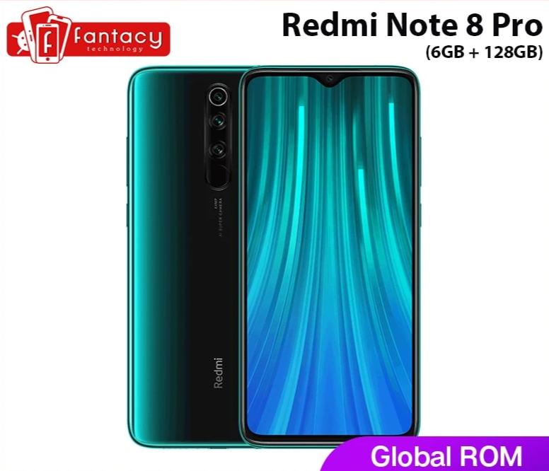 Global ROM Xiaomi Redmi Note 8 Pro 6GB 128GB Snapdragon MTK Helio G90T 64 MP Quad Cameras 7 th Generation QC 18W Charger Phone - Amzon World