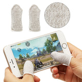 1 Pair PUBG Mobile Finger Stall Sensitive Game Controller Sweatproof Breathable Finger Cots Accessories for Iphone Adnroid - Amzon World