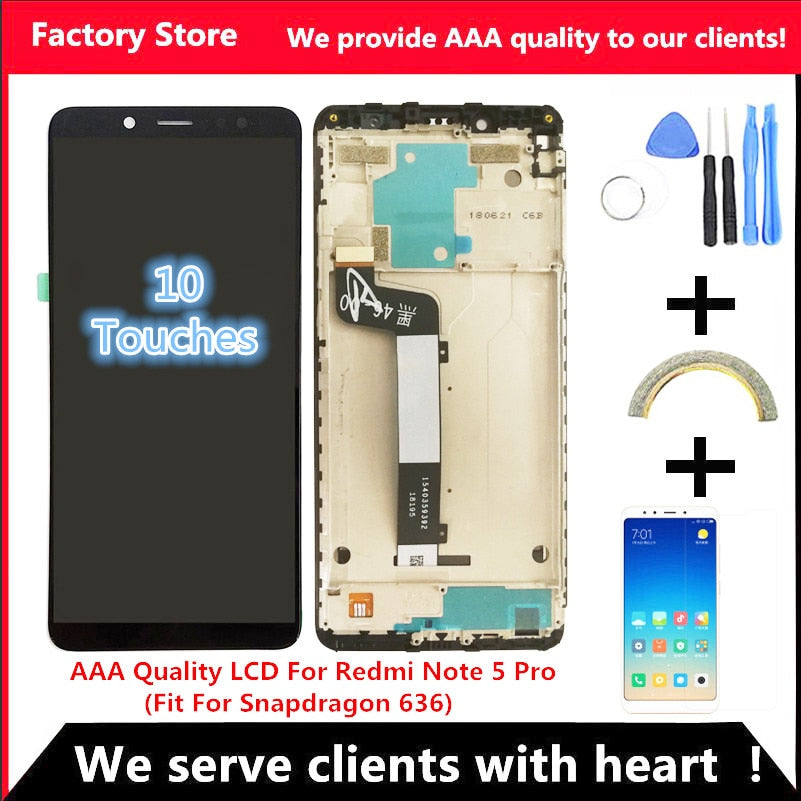 Xiaomi Redmi Note 5 Pro LCD Display Screen Replacement For Redmi Note 5 LCD Snapdragon 636 - Amzon World