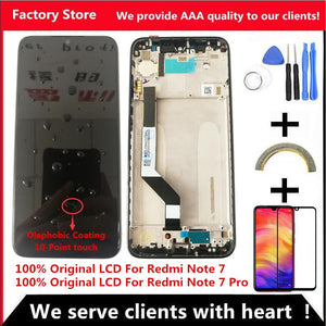 Xiaomi Redmi Note 7 LCD With Frame Display Screen Replacement For Redmi Note7 Pro - Amzon World