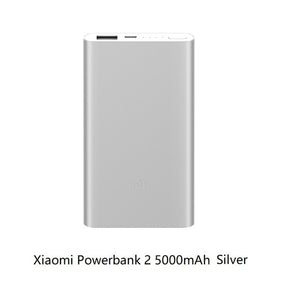 10000mAh Original Xiaomi Power Bank 2 Quick Charge Powerbank Dual-USB Portable Aluminium Fast Charging Mi Power External Battery - Amzon World