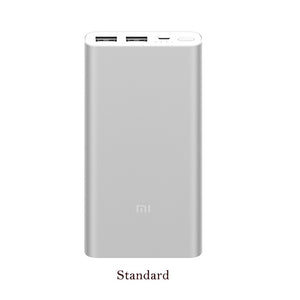 10000mAh Xiaomi Mi Power Bank 2 External Battery Bank 15W Quick Charge Powerbank 10000 PLM09ZM with Dual USB Output for Phone - Amzon World