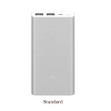 10000mAh Xiaomi Mi Power Bank 2 External Battery Bank 15W Quick Charge Powerbank 10000 PLM09ZM with Dual USB Output for Phone - Amzon World