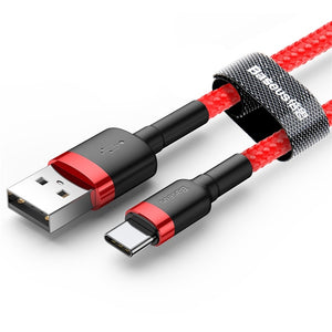 Baseus USB Type C Cable for xiaomi redmi k20 pro USB C Mobile Phone Cable Fast Charging Type C Cable for USB Type-C Devices - Amzon World
