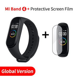 In Stock Original Xiaomi Mi Band 4 Smart Miband 3 Color Screen Bracelet Heart Rate Fitness Music Bluetooth 50M Waterproof Band4 - Amzon World