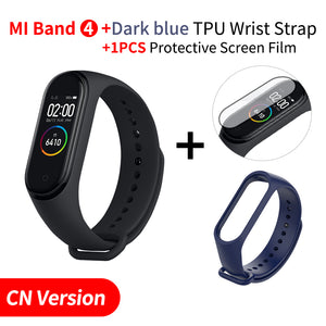 In Stock Original Xiaomi Mi Band 4 Smart Miband 3 Color Screen Bracelet Heart Rate Fitness Music Bluetooth 50M Waterproof Band4 - Amzon World