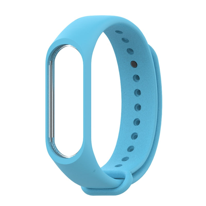 Bracelet for Xiaomi Mi Band 3 4 Sport Strap watch Silicone wrist strap For xiaomi mi band 3 4 bracelet Miband 4 3 Strap - Amzon World