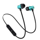 Magnetic Wireless Bluetooth Earphone Stereo Sports Waterproof Earbuds Wireless in-ear Headset with Mic For IPhone 7 Samsung - Amzon World