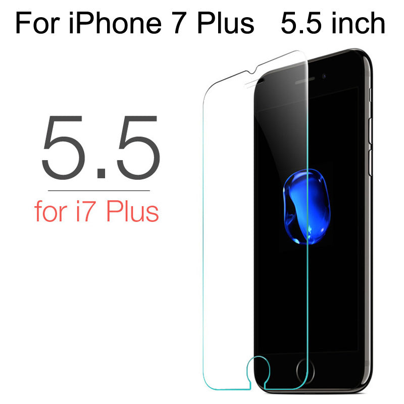 10Pcs Tempered Glass For iPhone X XS MAX XR 4 4s 5 5s SE 5c Screen Protective Film For iPhone 6 6s 7 8 Plus X Glass Protector - Amzon World