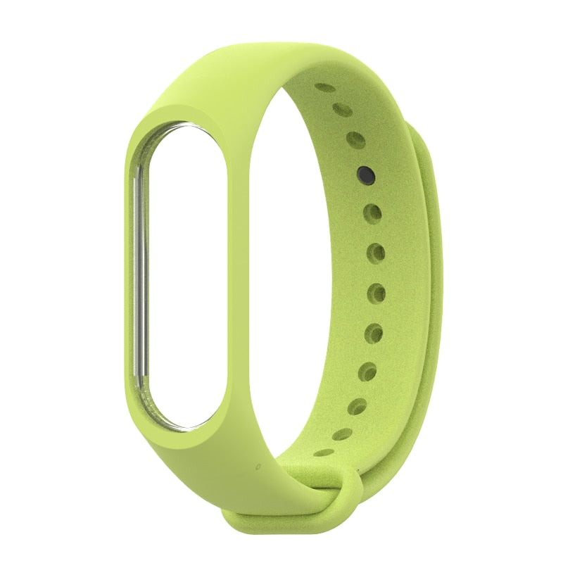 Bracelet for Xiaomi Mi Band 3 4 Sport Strap watch Silicone wrist strap For xiaomi mi band 3 4 bracelet Miband 4 3 Strap - Amzon World