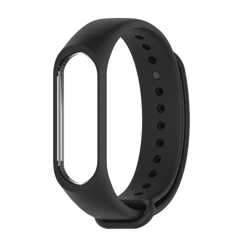Bracelet for Xiaomi Mi Band 3 4 Sport Strap watch Silicone wrist strap For xiaomi mi band 3 4 bracelet Miband 4 3 Strap - Amzon World