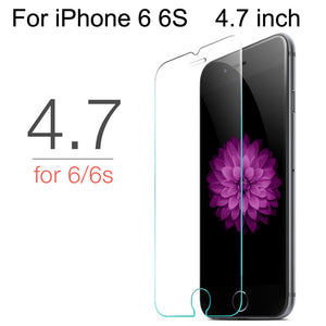 10Pcs Tempered Glass For iPhone X XS MAX XR 4 4s 5 5s SE 5c Screen Protective Film For iPhone 6 6s 7 8 Plus X Glass Protector - Amzon World