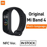 In Stock Original Xiaomi Mi Band 4 Smart Miband 3 Color Screen Bracelet Heart Rate Fitness Music Bluetooth 50M Waterproof Band4 - Amzon World