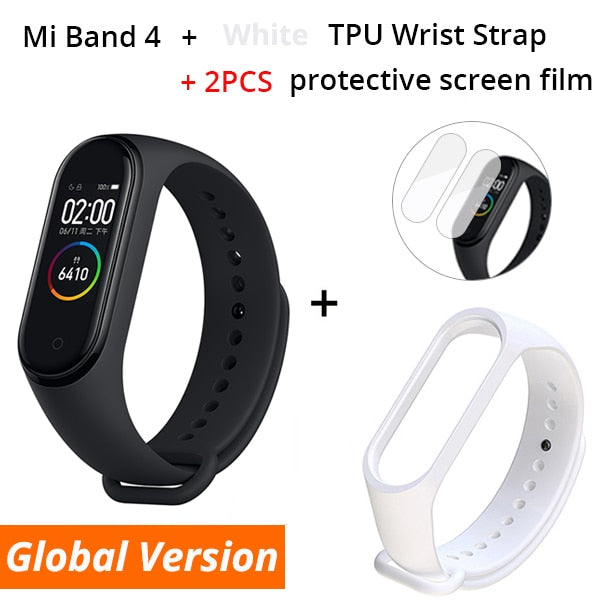 Xiaomi Mi Band 4 Smart Bracelet 3 Color AMOLED Screen Miband 4 Smartband Fitness Traker Bluetooth Sport Waterproof Smart Band - Amzon World