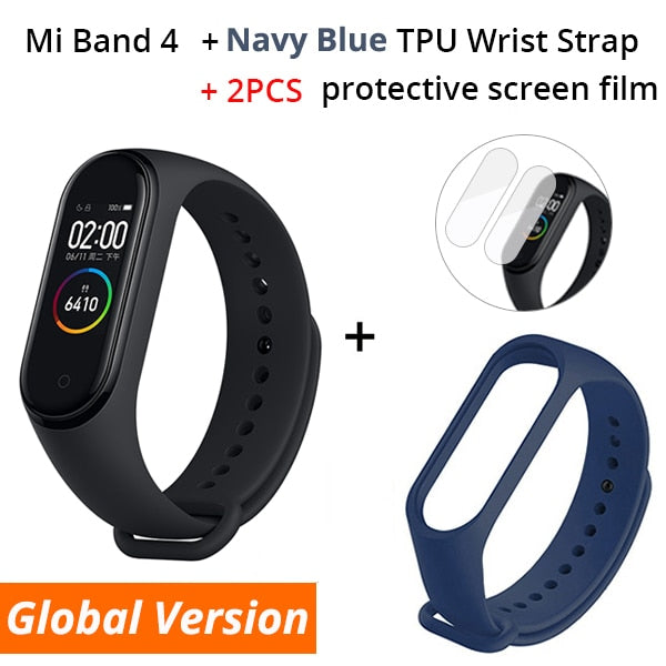 Xiaomi Mi Band 4 Smart Bracelet 3 Color AMOLED Screen Miband 4 Smartband Fitness Traker Bluetooth Sport Waterproof Smart Band - Amzon World