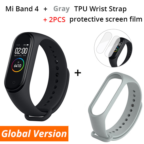 Xiaomi Mi Band 4 Smart Bracelet 3 Color AMOLED Screen Miband 4 Smartband Fitness Traker Bluetooth Sport Waterproof Smart Band - Amzon World
