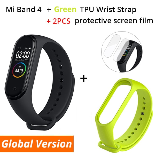 Xiaomi Mi Band 4 Smart Bracelet 3 Color AMOLED Screen Miband 4 Smartband Fitness Traker Bluetooth Sport Waterproof Smart Band - Amzon World