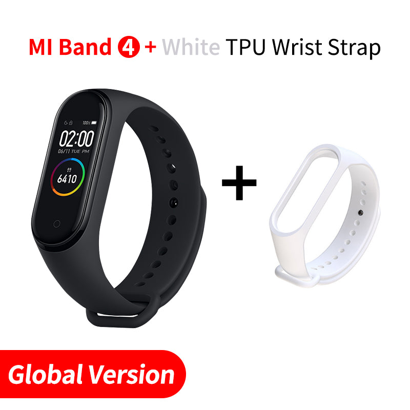 In Stock Original Xiaomi Mi Band 4 Smart Miband 3 Color Screen Bracelet Heart Rate Fitness Music Bluetooth 50M Waterproof Band4 - Amzon World