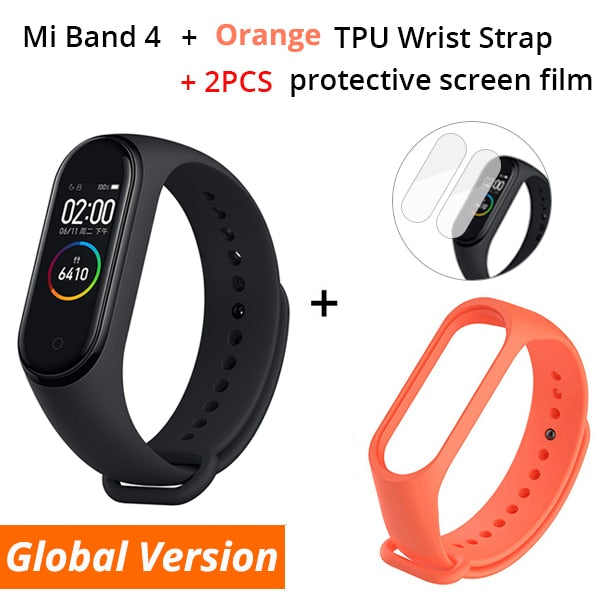 Xiaomi Mi Band 4 Smart Bracelet 3 Color AMOLED Screen Miband 4 Smartband Fitness Traker Bluetooth Sport Waterproof Smart Band - Amzon World