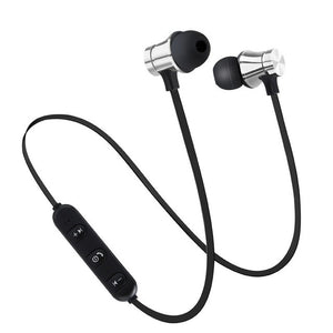Magnetic Wireless Bluetooth Earphone Stereo Sports Waterproof Earbuds Wireless in-ear Headset with Mic For IPhone 7 Samsung - Amzon World