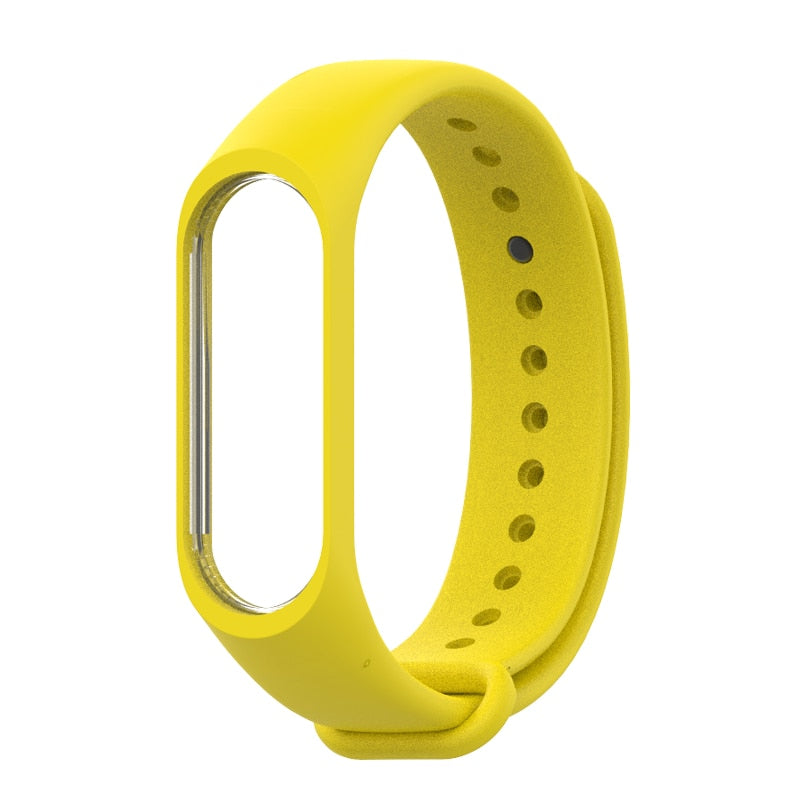Bracelet for Xiaomi Mi Band 3 4 Sport Strap watch Silicone wrist strap For xiaomi mi band 3 4 bracelet Miband 4 3 Strap - Amzon World