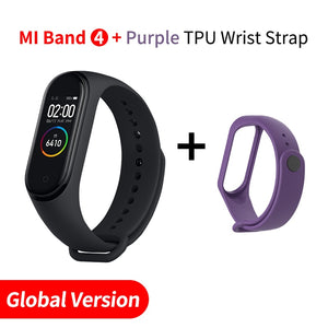 In Stock Original Xiaomi Mi Band 4 Smart Miband 3 Color Screen Bracelet Heart Rate Fitness Music Bluetooth 50M Waterproof Band4 - Amzon World