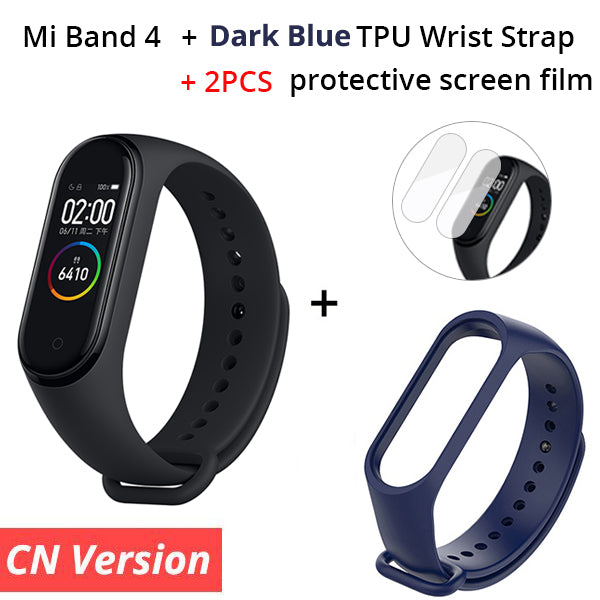 Xiaomi Mi Band 4 Smart Bracelet 3 Color AMOLED Screen Miband 4 Smartband Fitness Traker Bluetooth Sport Waterproof Smart Band - Amzon World