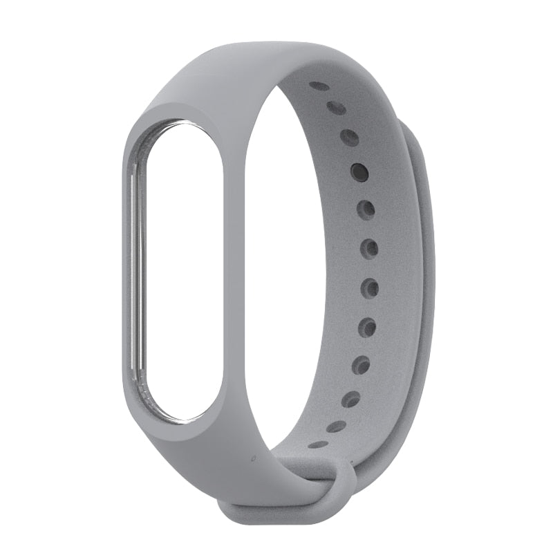 Bracelet for Xiaomi Mi Band 3 4 Sport Strap watch Silicone wrist strap For xiaomi mi band 3 4 bracelet Miband 4 3 Strap - Amzon World