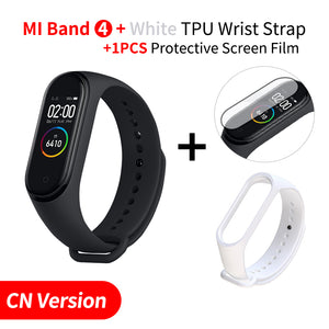 In Stock Original Xiaomi Mi Band 4 Smart Miband 3 Color Screen Bracelet Heart Rate Fitness Music Bluetooth 50M Waterproof Band4 - Amzon World