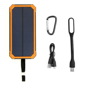 15000mAh Portable Solar Power Bank for iPhone Samsung Huawei Smartphone Xiaomi - Amzon World