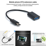 16CM  Type-C OTG Adapter Cable USB 3.1 Type C Male To USB 3.0 A Female OTG Data Cord Adapter NK-Shopping - Amzon World