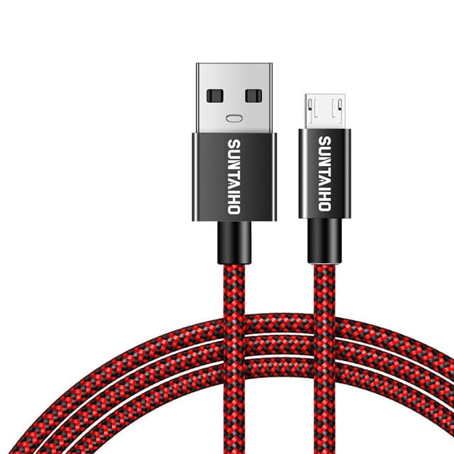 1m 2m 3m Micro USB Cable For Xiaomi Redmi Note 5 Pro 4 Micro USB Charger Cable for Samsung S7 edg - Amzon World