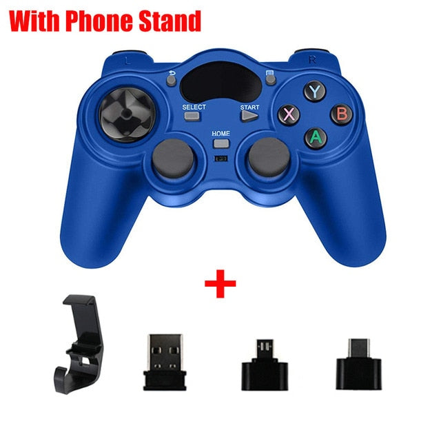 2.4 G Controller Gamepad Android Wireless Joystick Joypad with OTG Converter For PS3/Smart Phone For Tablet PC Smart TV Box - Amzon World