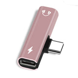 2 In 1 Type C To 3.5mm Jack Earphone Charging Converter USB Type-C Audio Adapter for Xiaomi 6 Huawei P10 Mate 20 Type C Phones - Amzon World