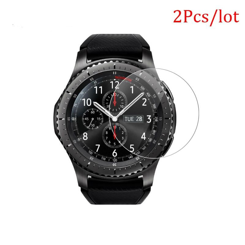 2 Pieces For Samsung Gear S3 Classic Tempered Glass Ultra Cltra 9H For Samsung Gear S3 Frontier Smartwatch Film Screen Protector - Amzon World