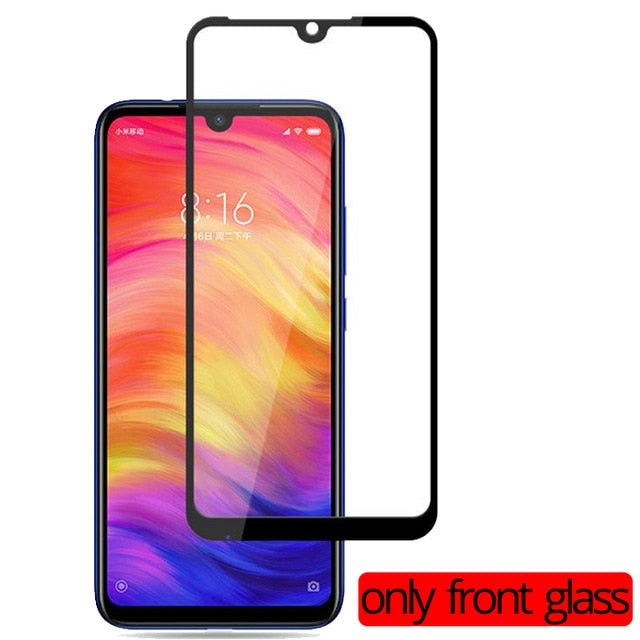 2-in-1 Camera Glass Redmi Note 7 Tempered Glass Screen Protector Xiaomi Redmi Note 7 Glass Film redmi note 7 screen protector - Amzon World